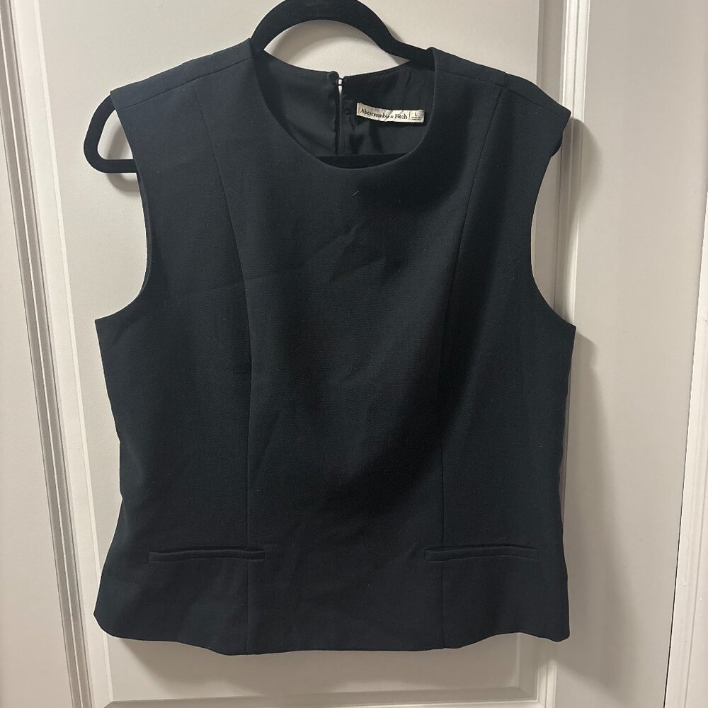 Abercrombie & Fitch Black Dress Top